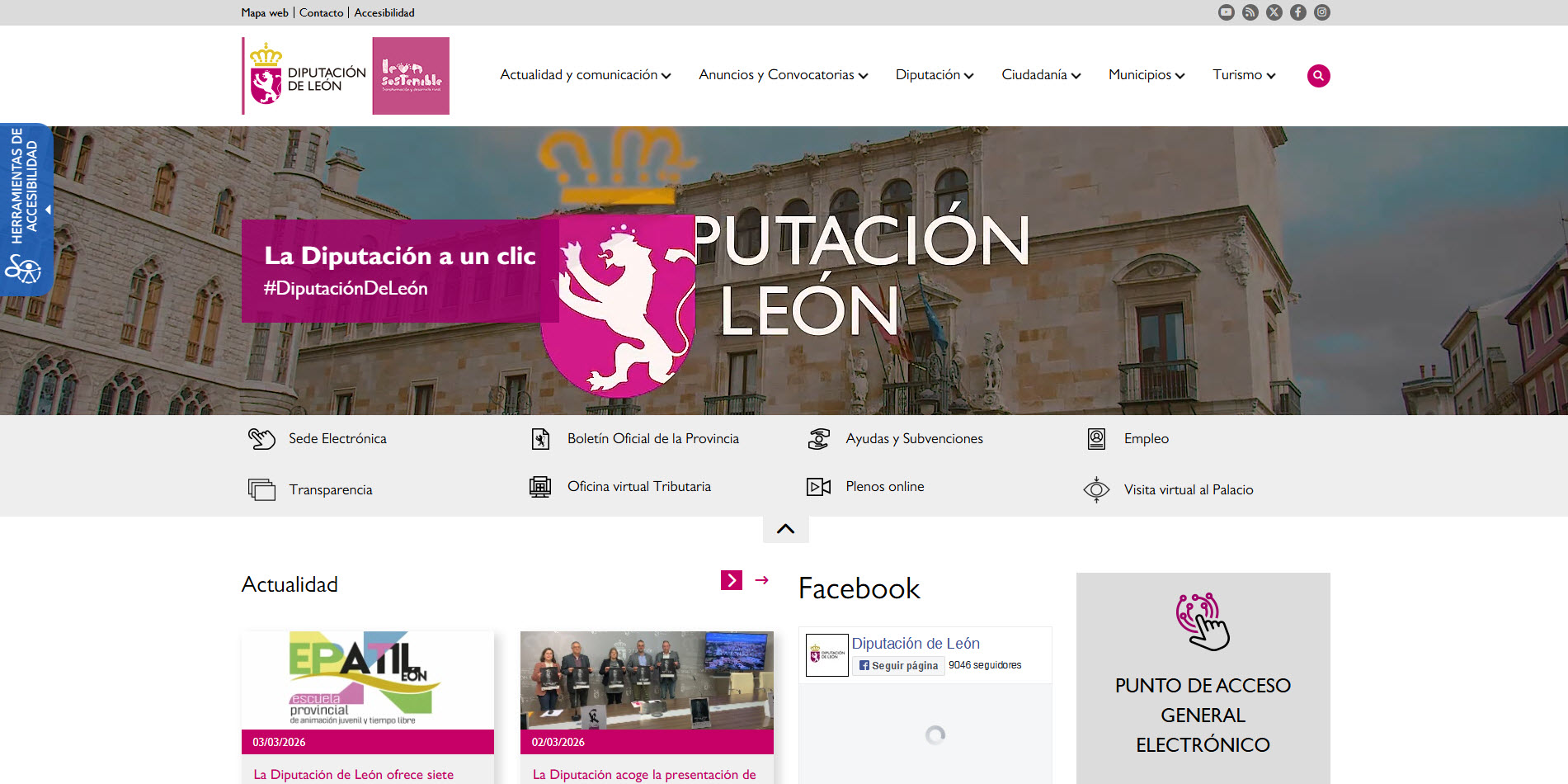 Diputación de León - Home