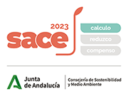 Sello SACE del Registro del Sistema Andaluz de Compensación de Emisiones